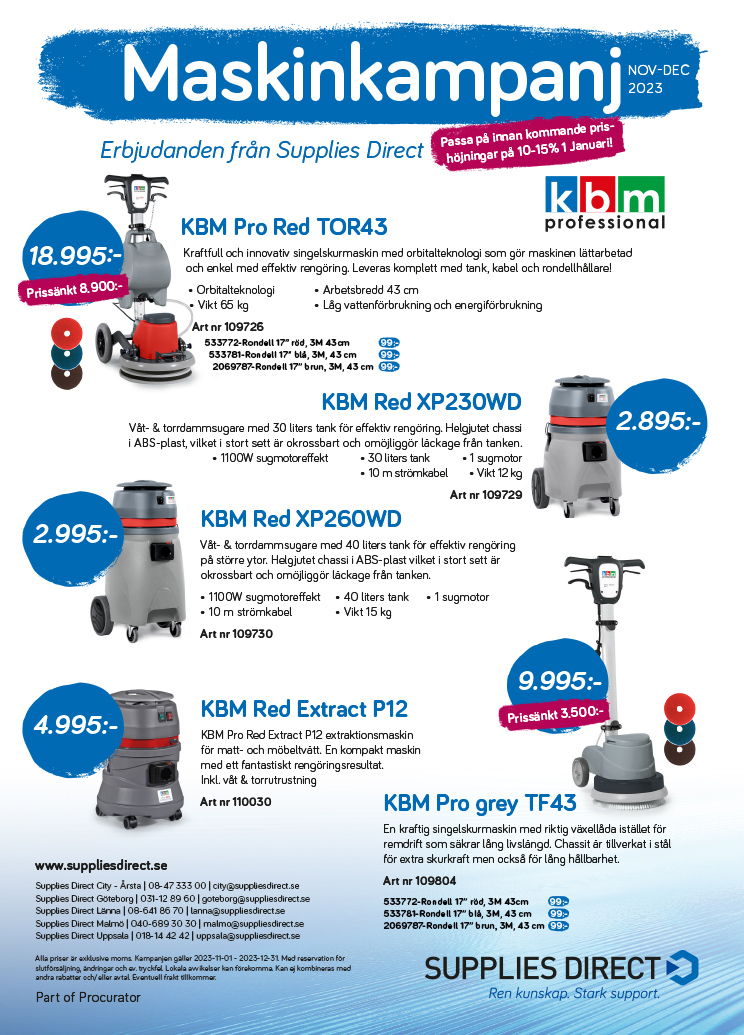 Kampanjblad 2/6 Maskinkampanj