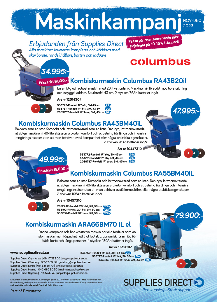 Kampanjblad 4/6 Maskinkampanj