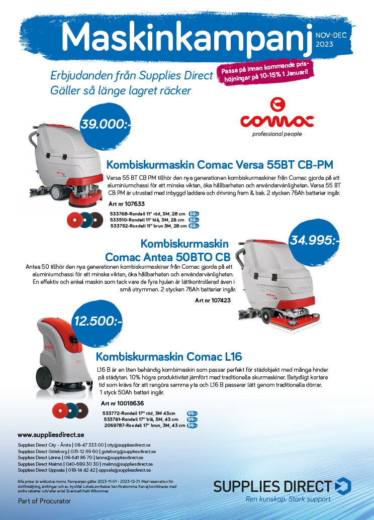 Kampanjblad 6/6 Maskinkampanj