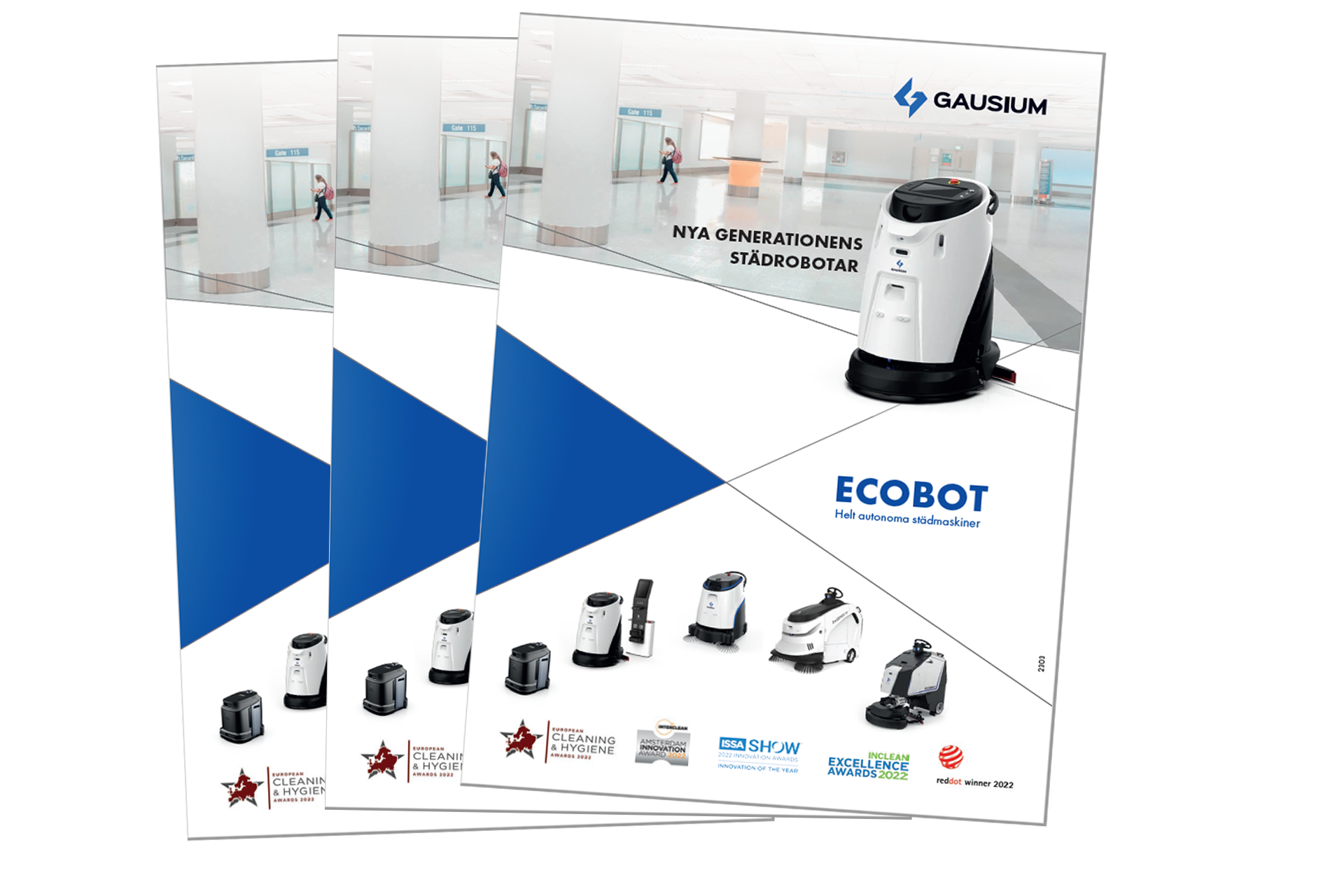 Bläddra i vår broschyr om ECOBOT städrobotar