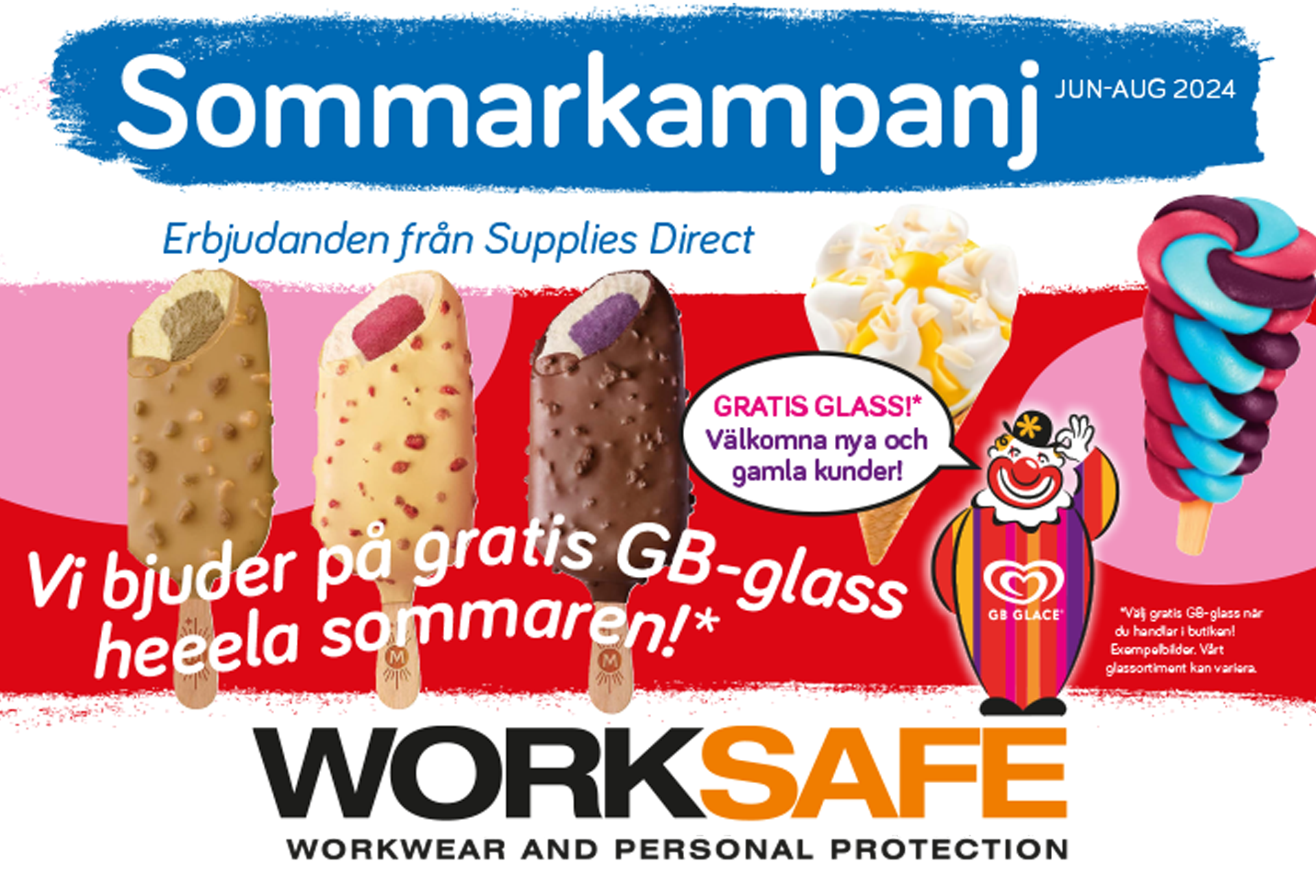 Sommarkampanj Supplies Direct 2024